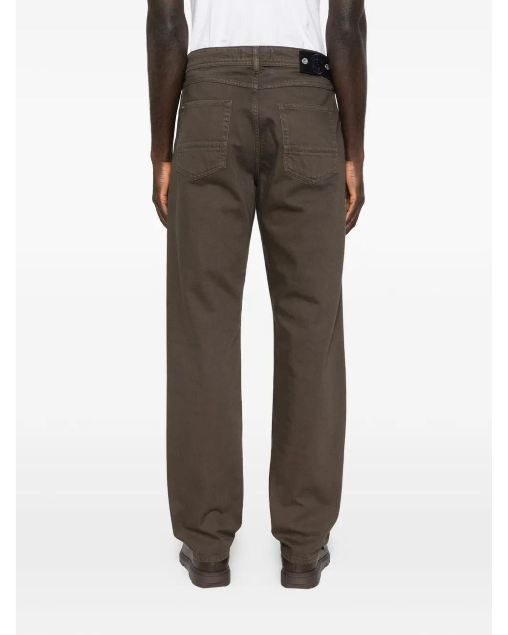 Stone Island Gray Five-Pocket Jeans for men