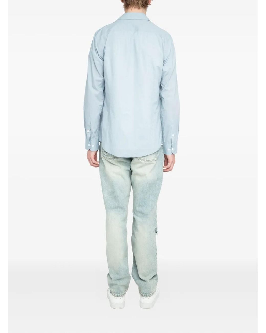Zadig & Voltaire Blue Sid Shirt for men