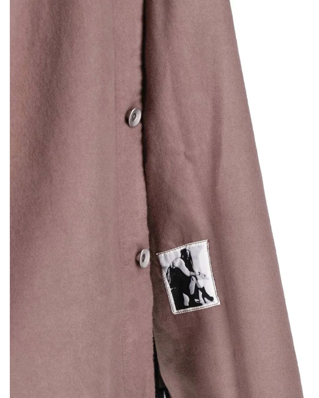Rick Owens Button-Down Overhemd in het Brown voor heren