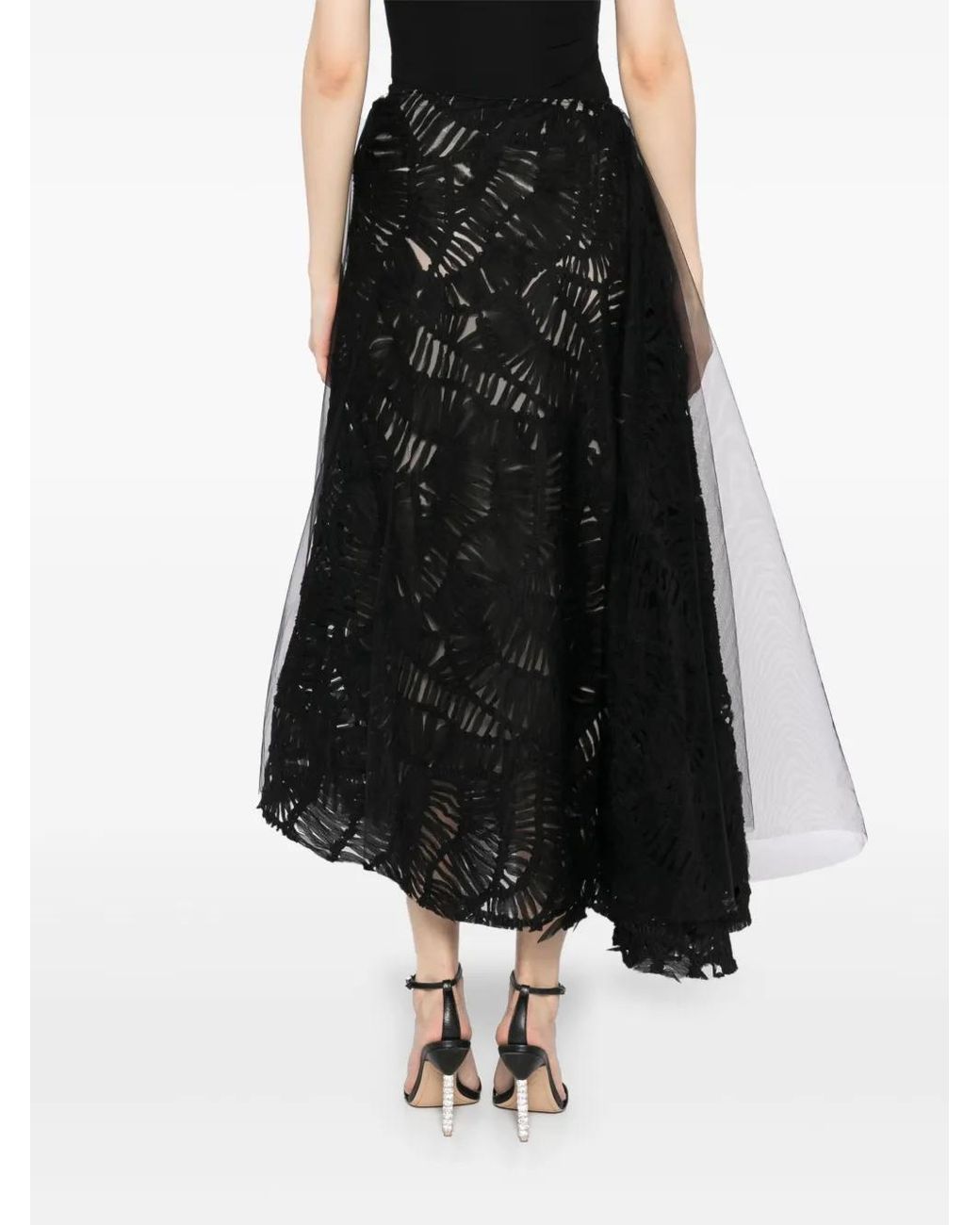 Maticevski Black Circum Skirt