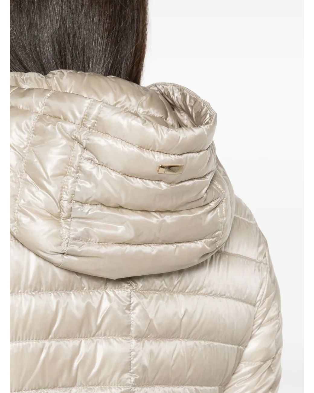 Herno Natural Nylon Short Down Jacket