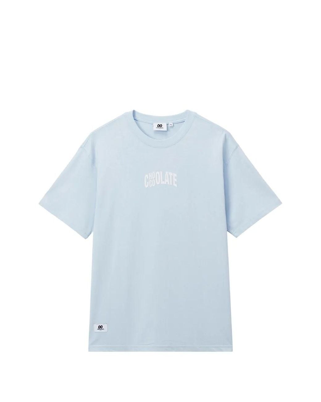 Chocoolate Blue Logo-Print T-Shirt for men