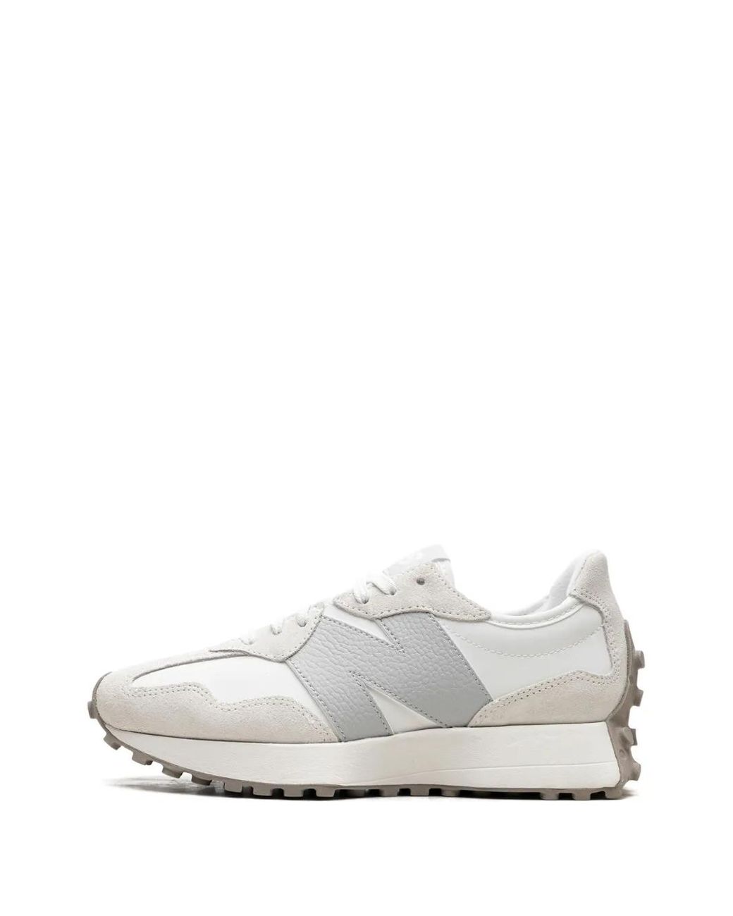 New Balance White 327 "Sea Salt/Brighton" Sneakers