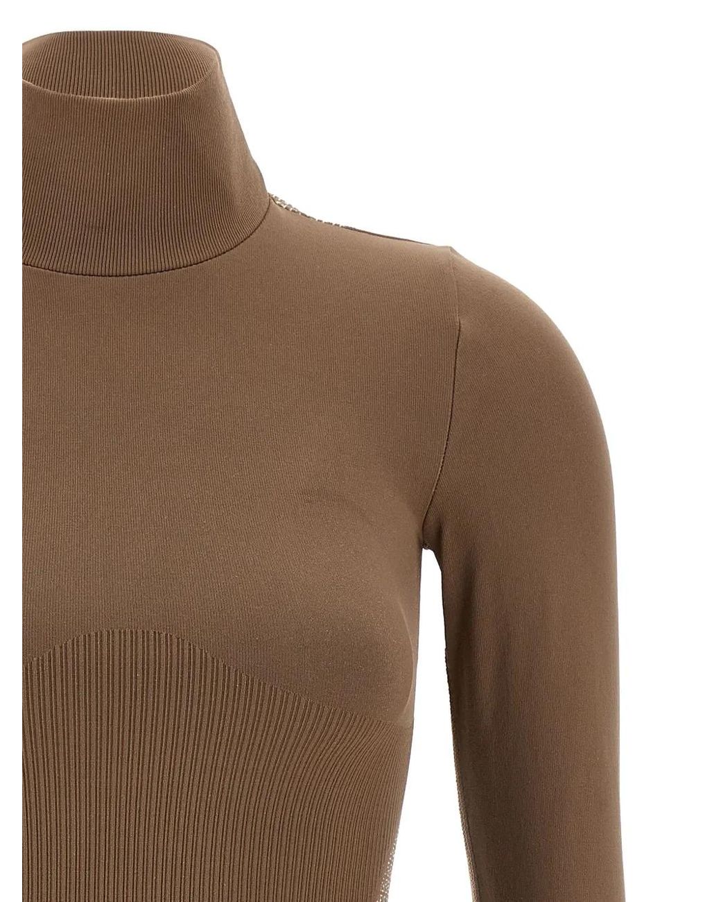 Fendi Top Met Lange Mouwen in het Brown