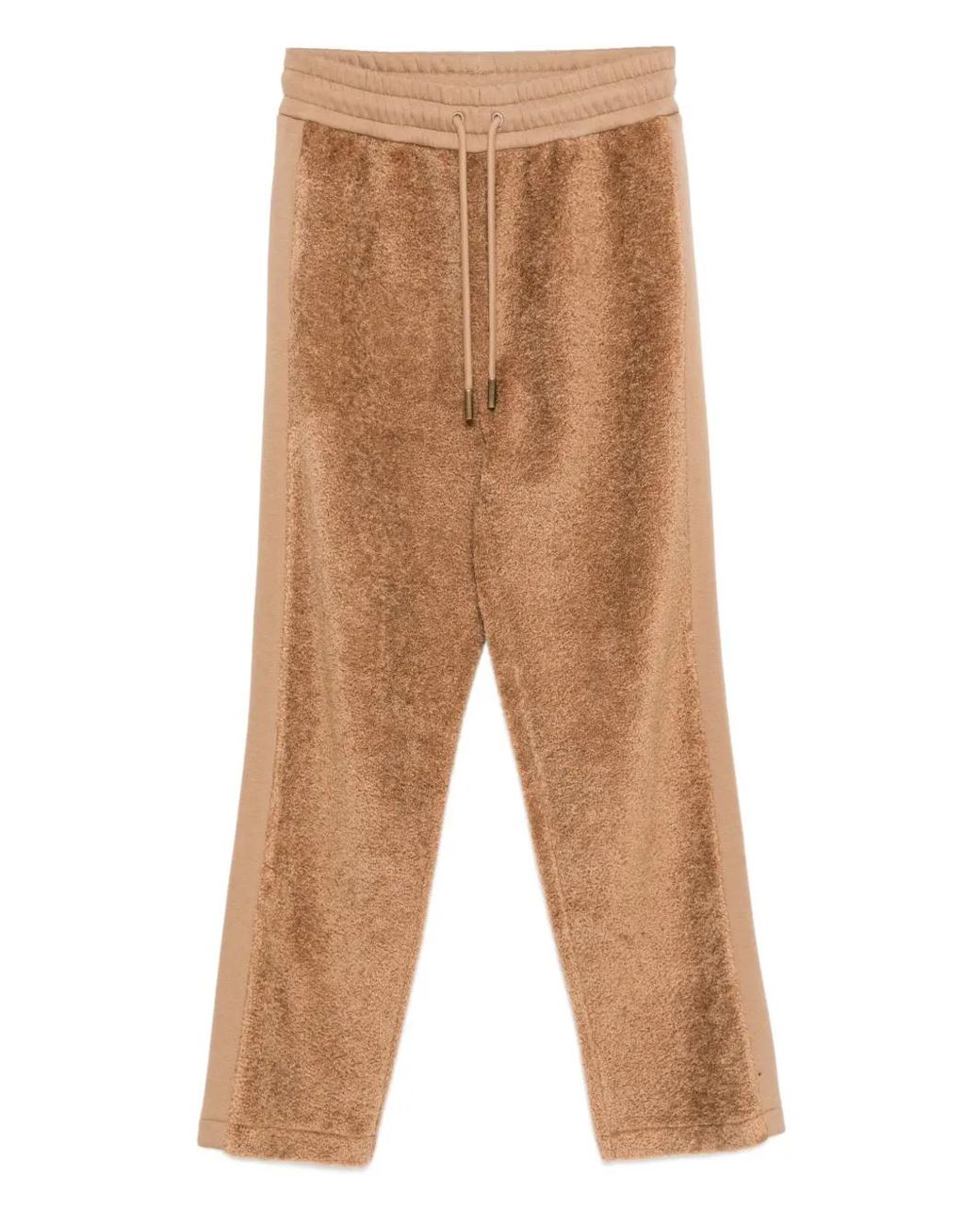 Moncler Natural Teddy Panelled Track Pants