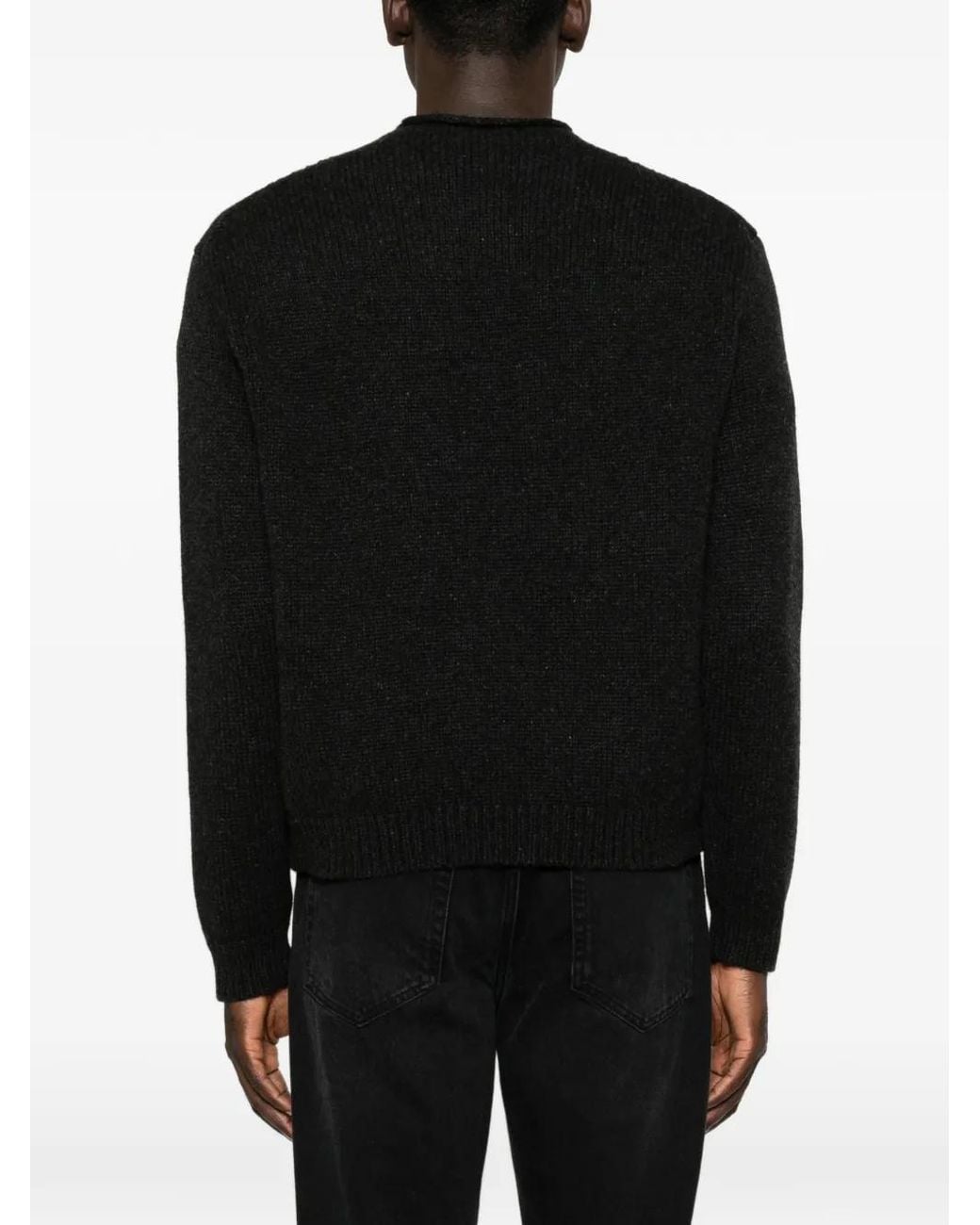 The Row Black Markhim Sweater for men