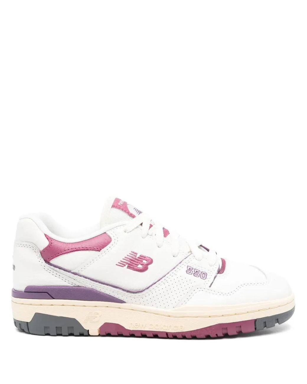 New Balance White 550 Sneakers