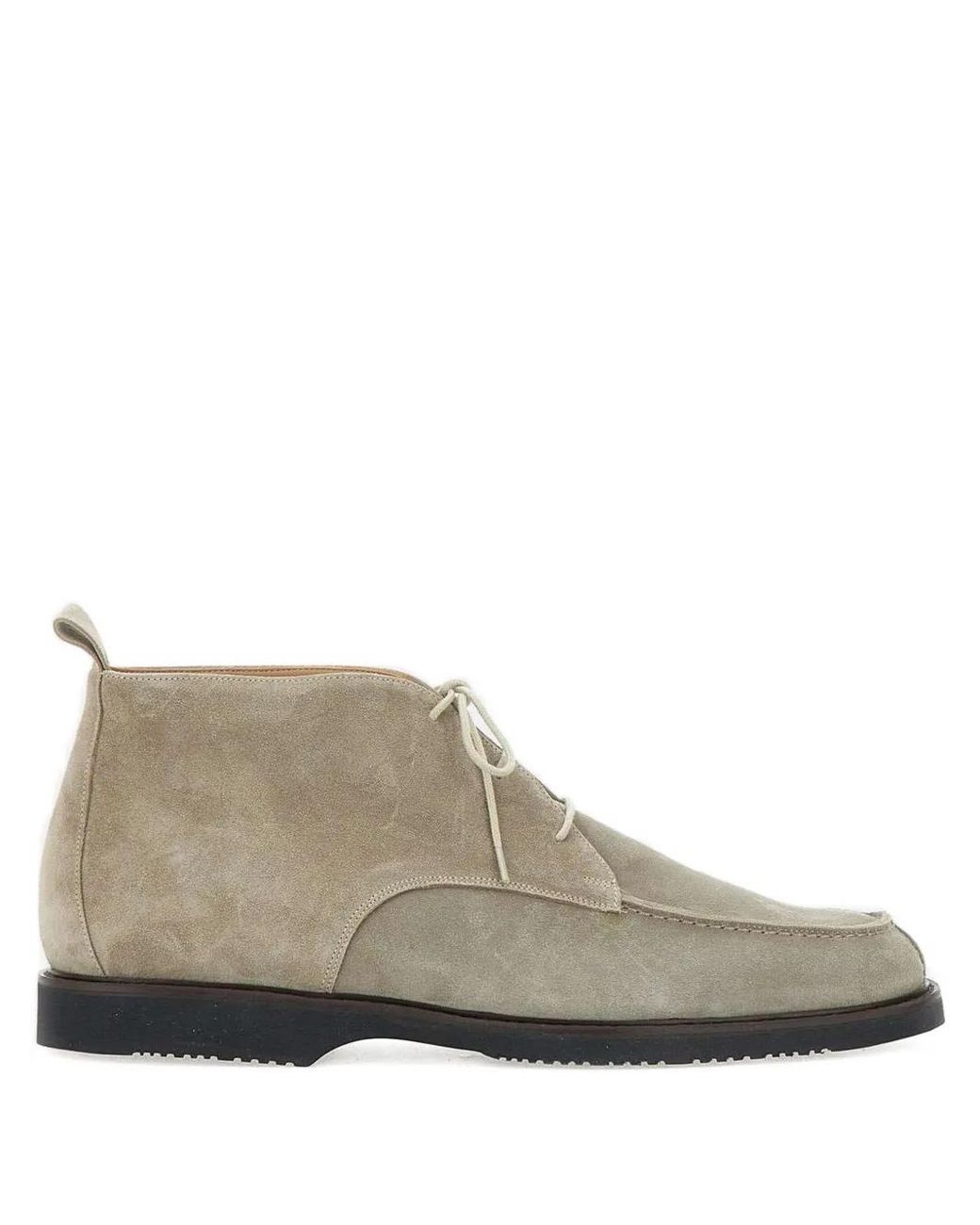Duca Degli Abruzzi Brown Ascanio Suede Loafers for men