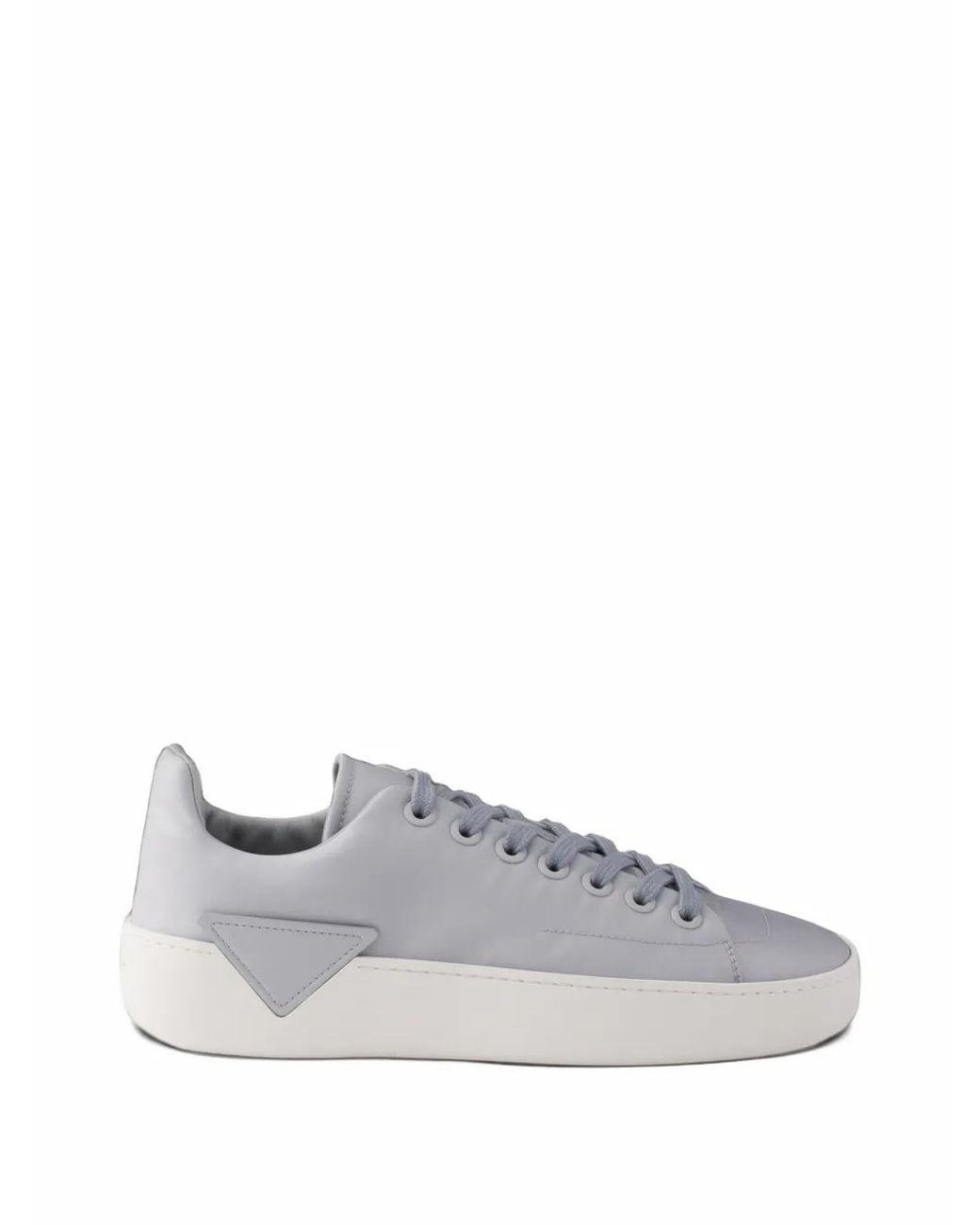 Prada White Court Re-Nylon Sneakers