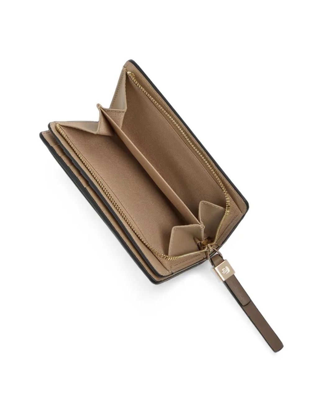 Piquadro Brown Logo-Plaque Bifold Wallet