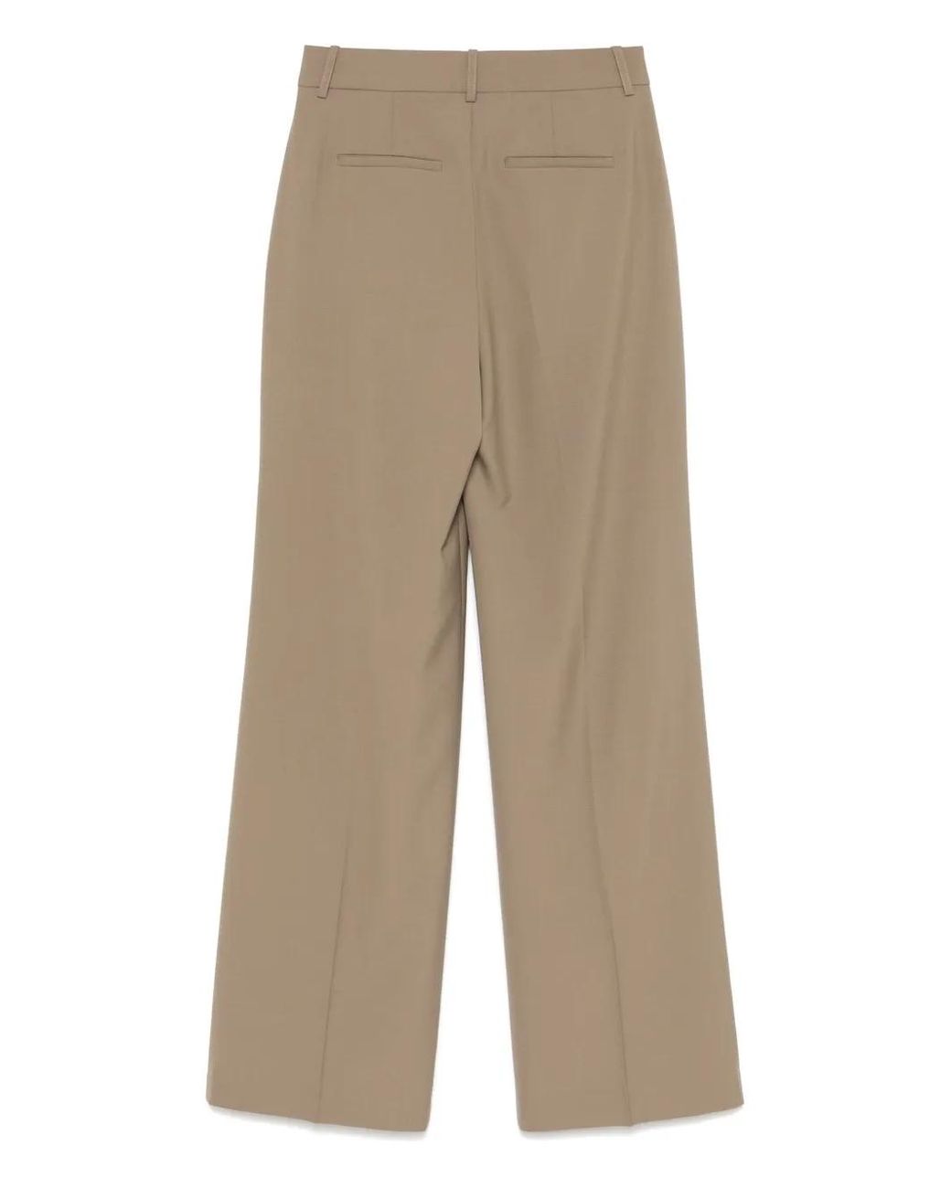 Rohe Natural Single-Pleat Trousers