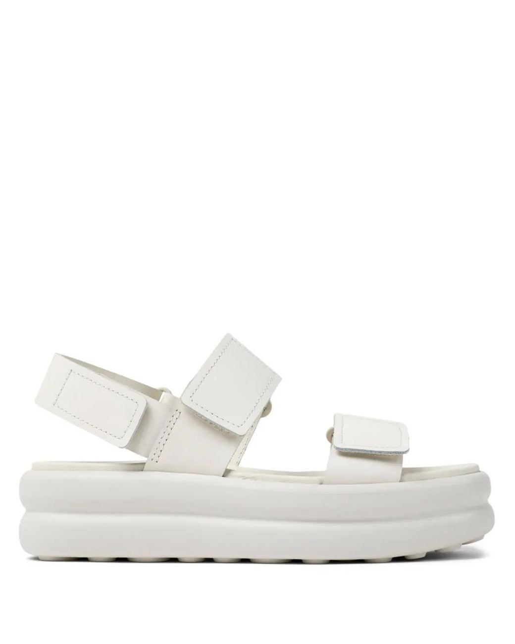 Camper White Pelotas Flota Up Sandals