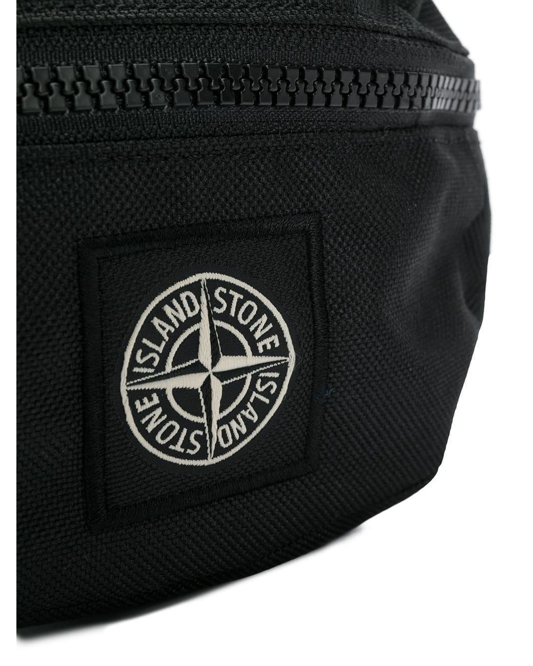 Stone Island 90771 Belt Bag in Black for Men | Lyst Australia
