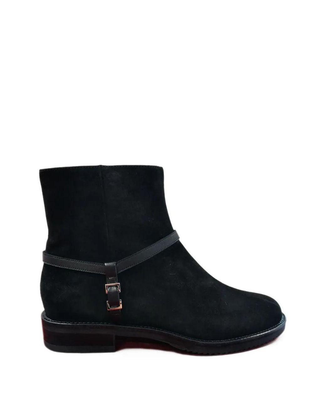 Sergio Rossi Black Sr Mini Prince Buckle-Strap Ankle Boots