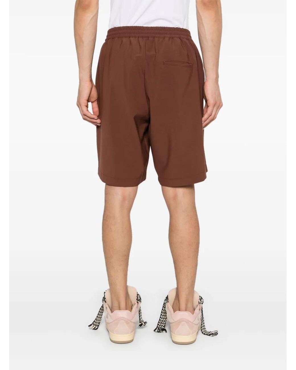 Bonsai Brown Basket Shorts for men