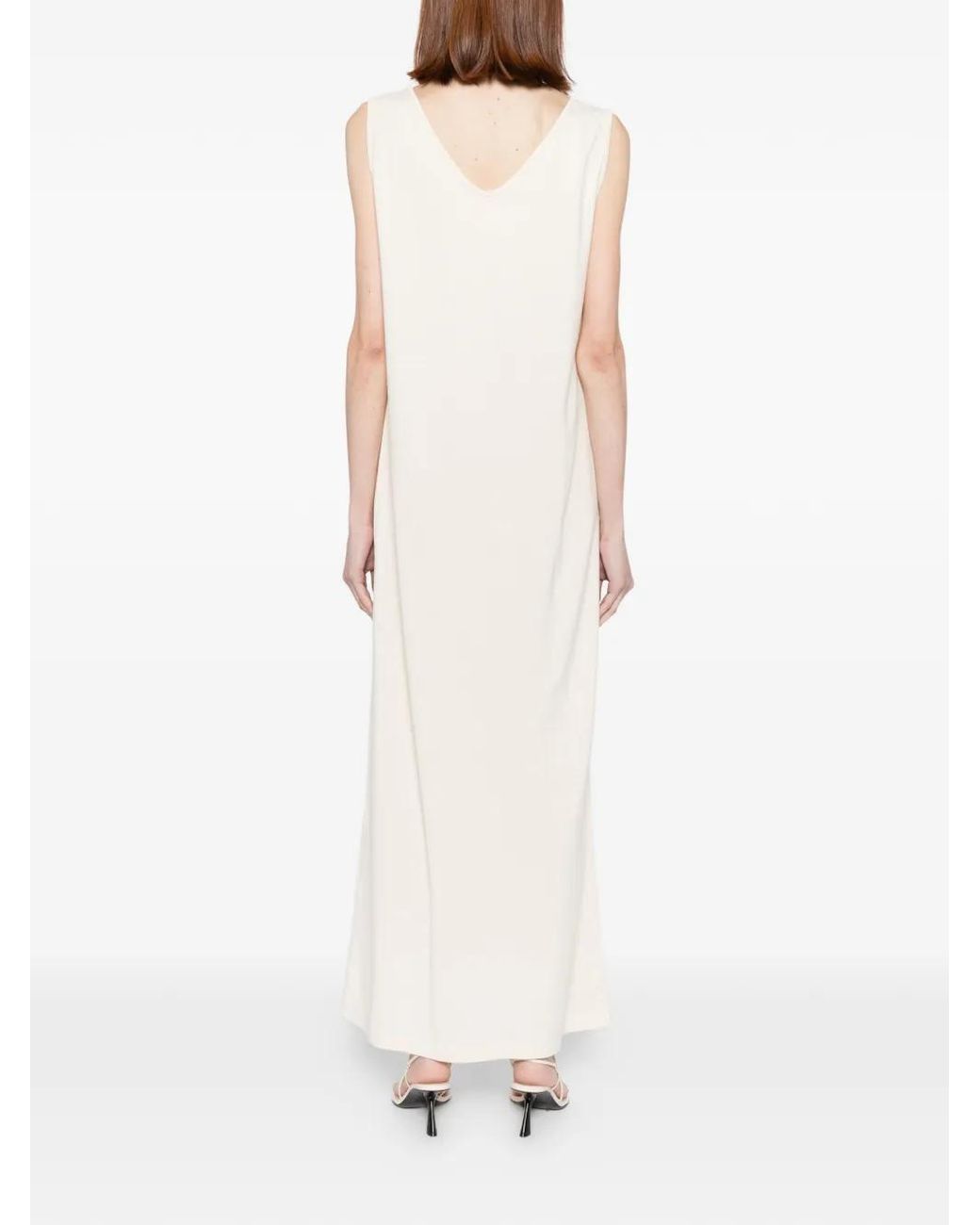 Khaite White Hall Dress