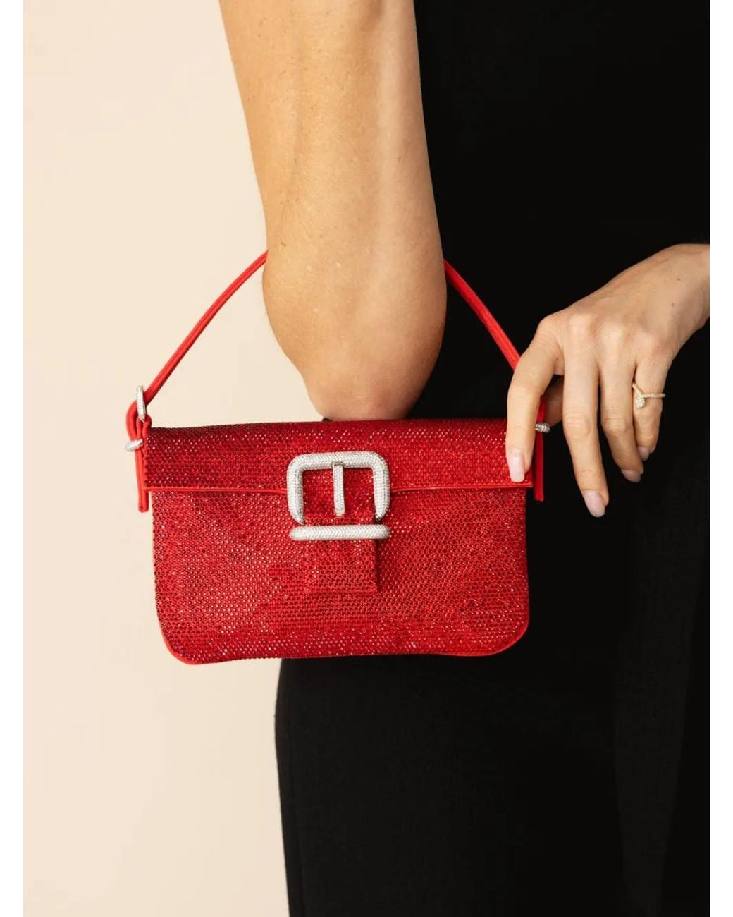 Gedebe Red Mini Habibi Tasche