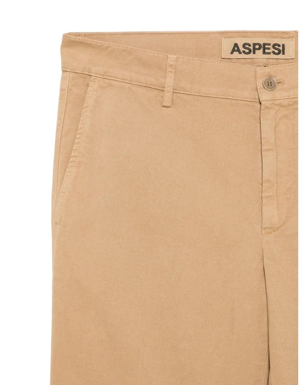 Aspesi Natural Norman Basic Trousers for men