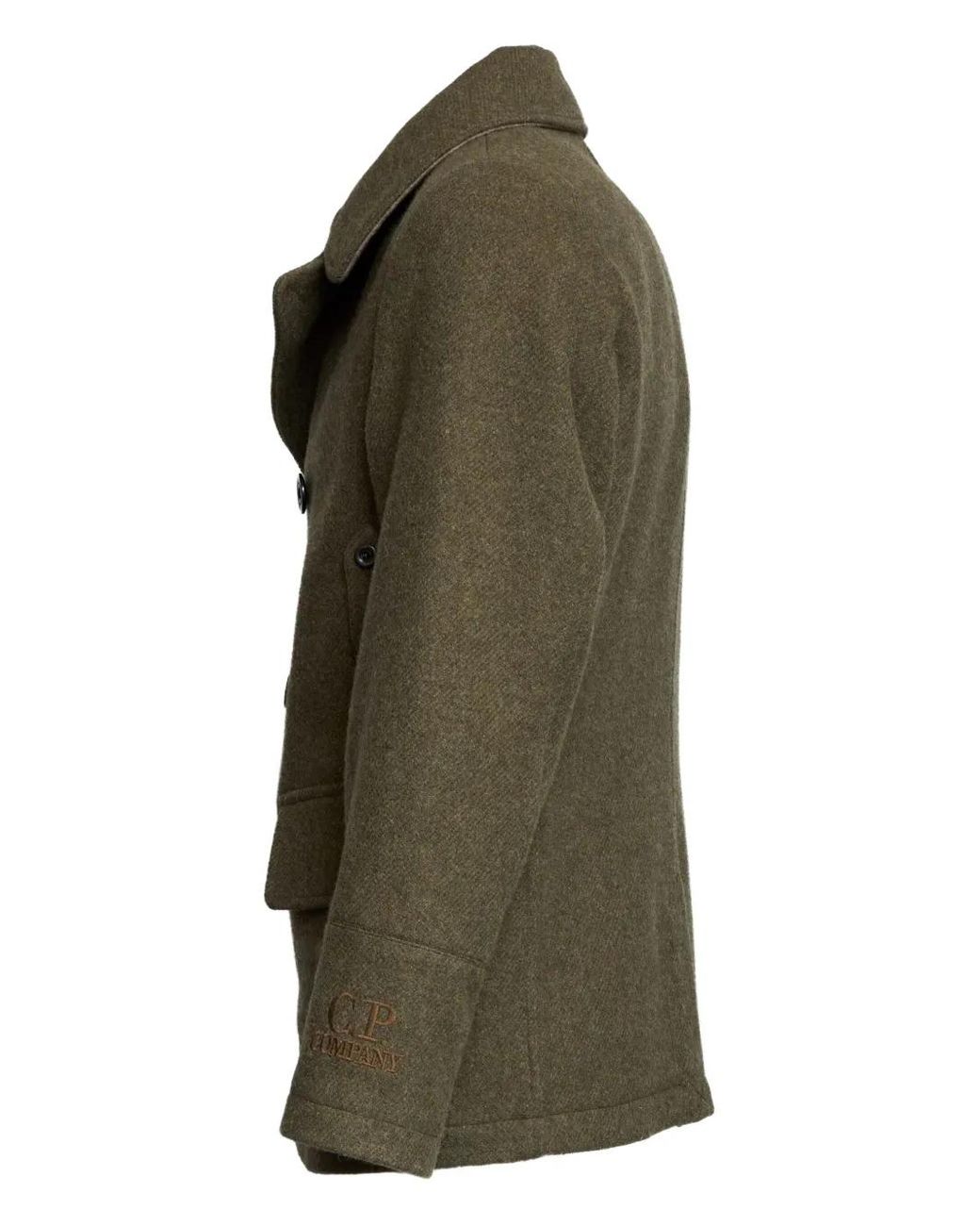 C P Company Green Duffel Jacket for men