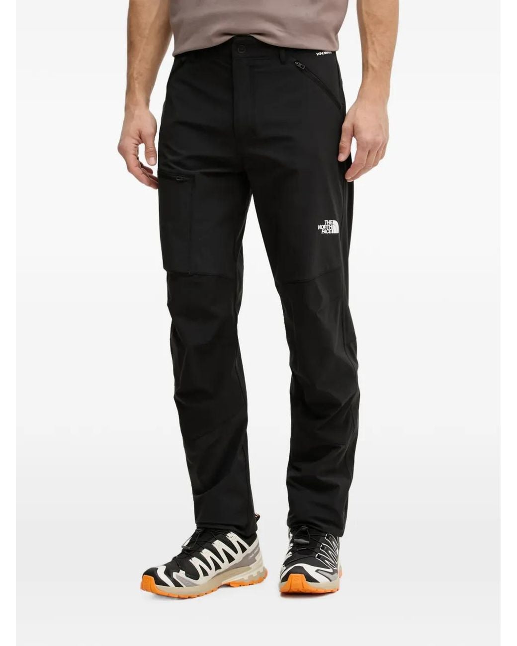 The North Face Black Speedlight Logo-Print Trousers for men