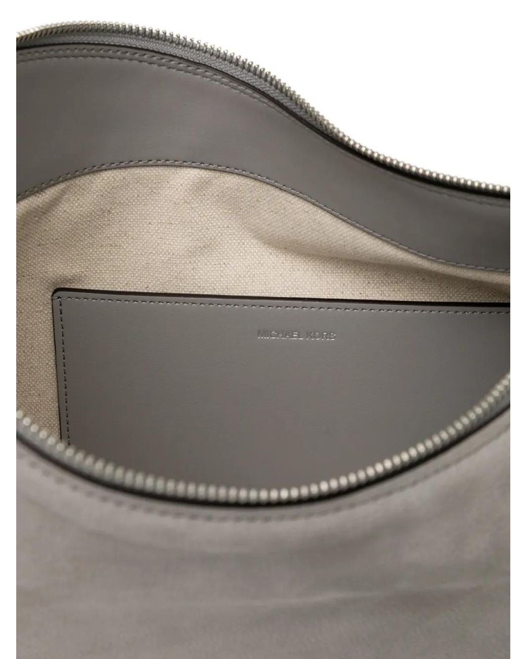 Michael Kors Gray Medium Nolita Shoulder Bag