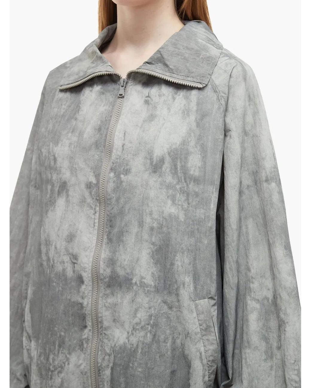B+ AB Gray Distress-Finish Skirt