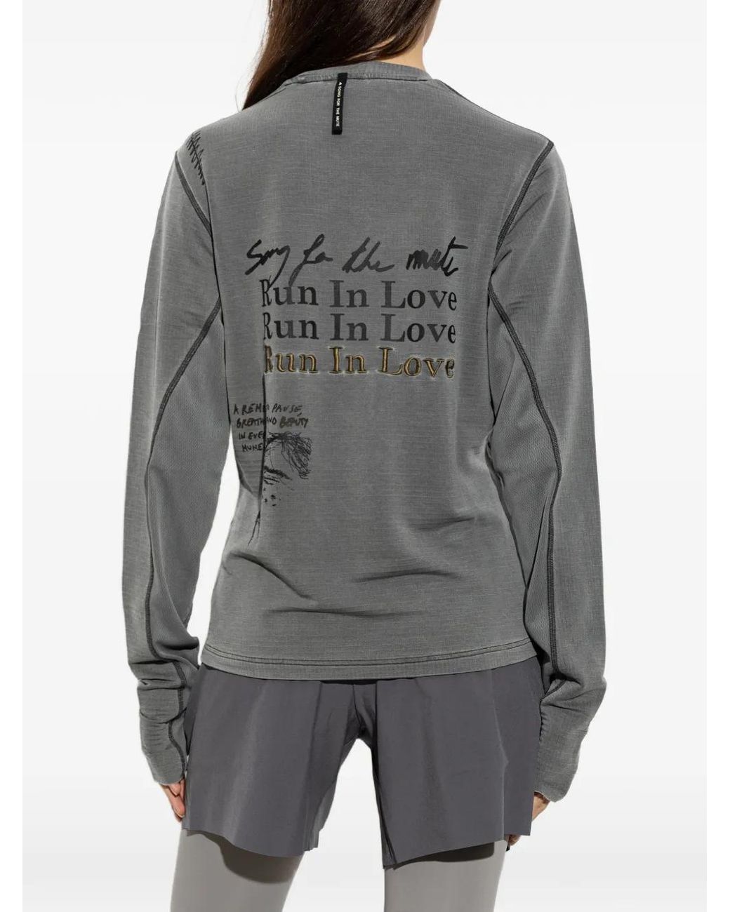 Adidas Gray X Song For The Mute Running Longsleeve T-Shirt