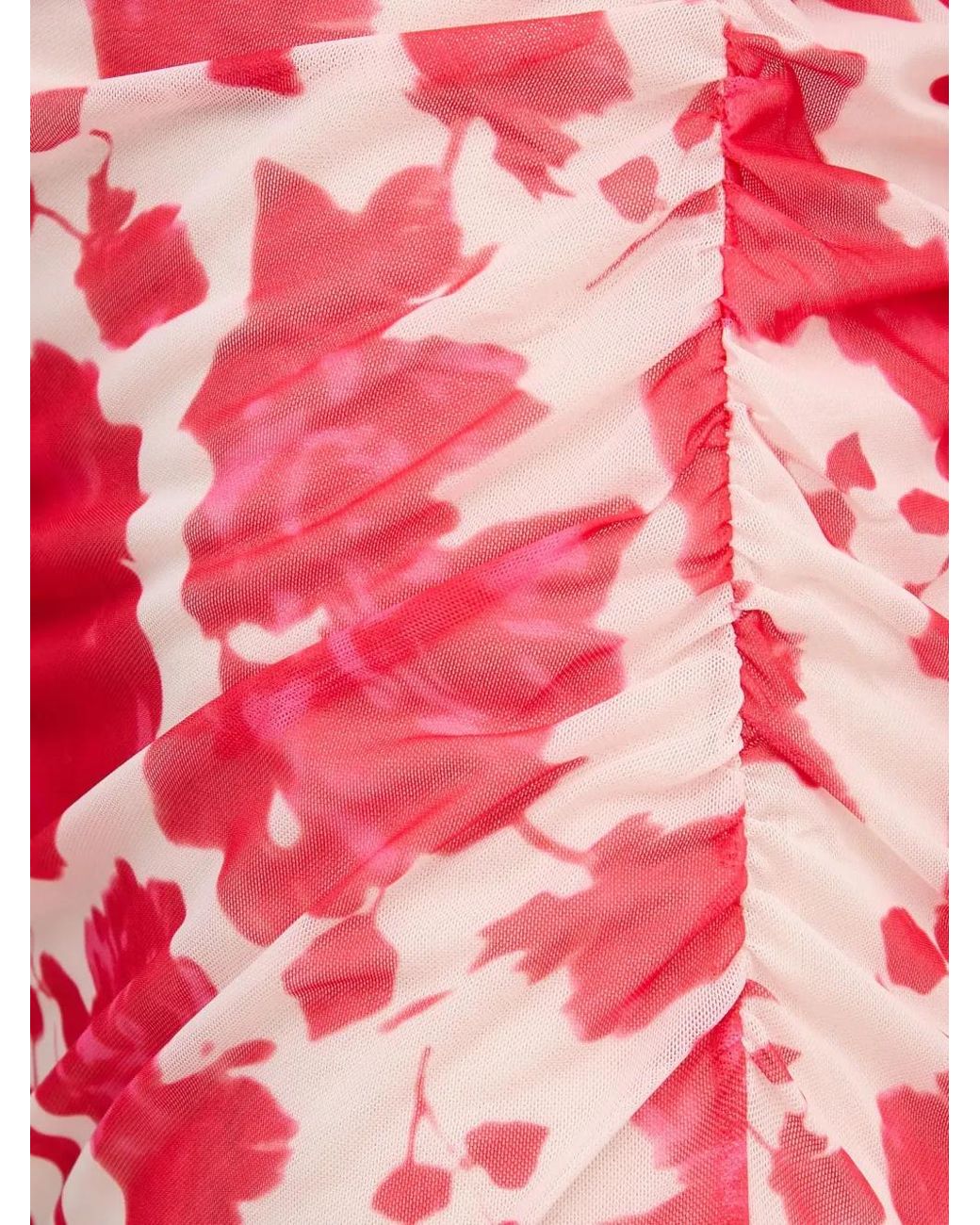 MARC AUREL Floral Gathered Dress