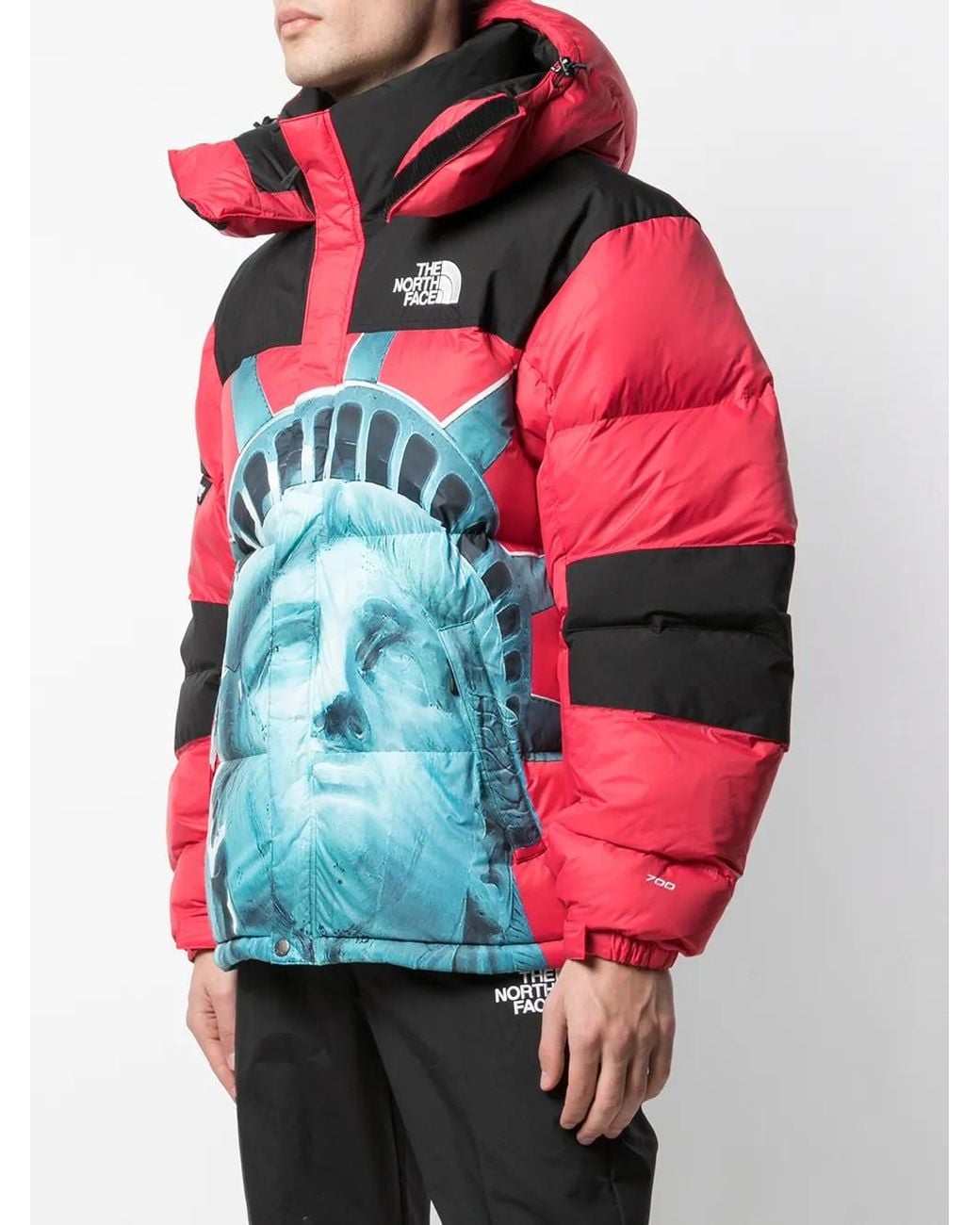 Supreme Red X The North Face Baltoro Jacket for men