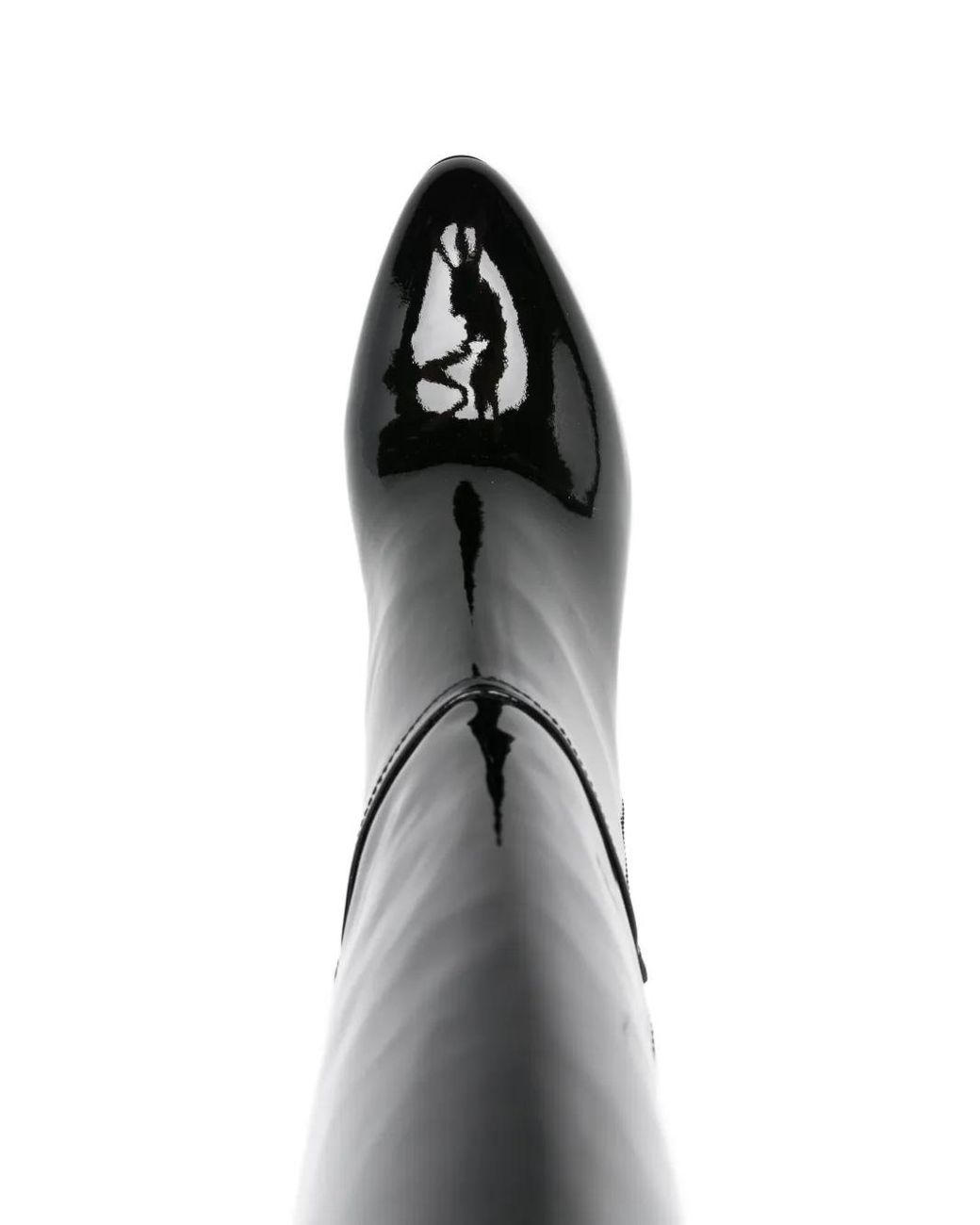 Paris Texas Black 75Mm Lavinia Pointed-Toe Boots