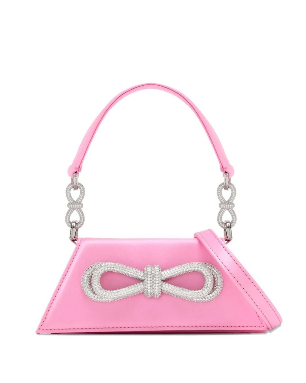 Mach & Mach Pink Small Samantha Handbag