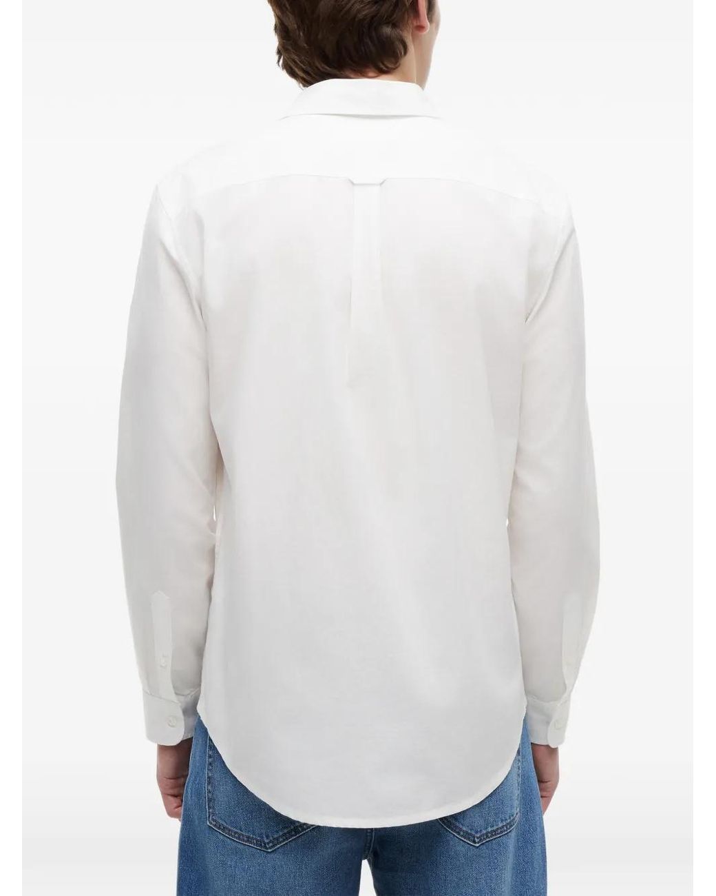 Tommy Hilfiger White Chemise À Manches Longues for men