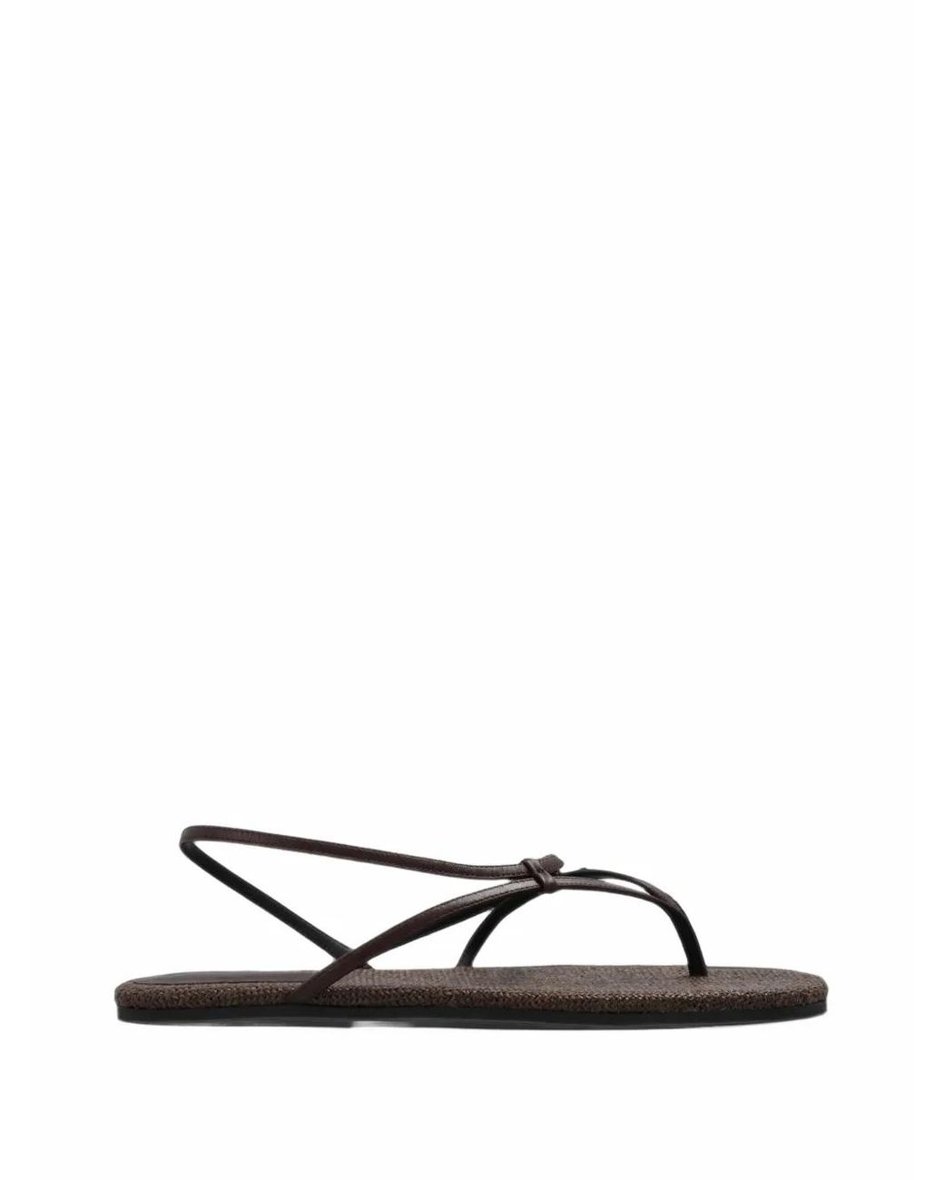 Neous White Lawan Leather Sandals