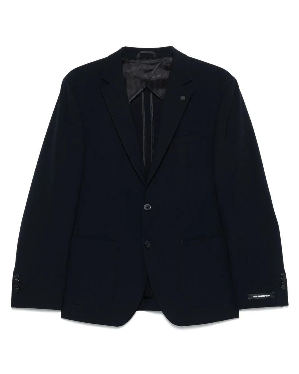 Karl Lagerfeld Blue Smart Jacket for men