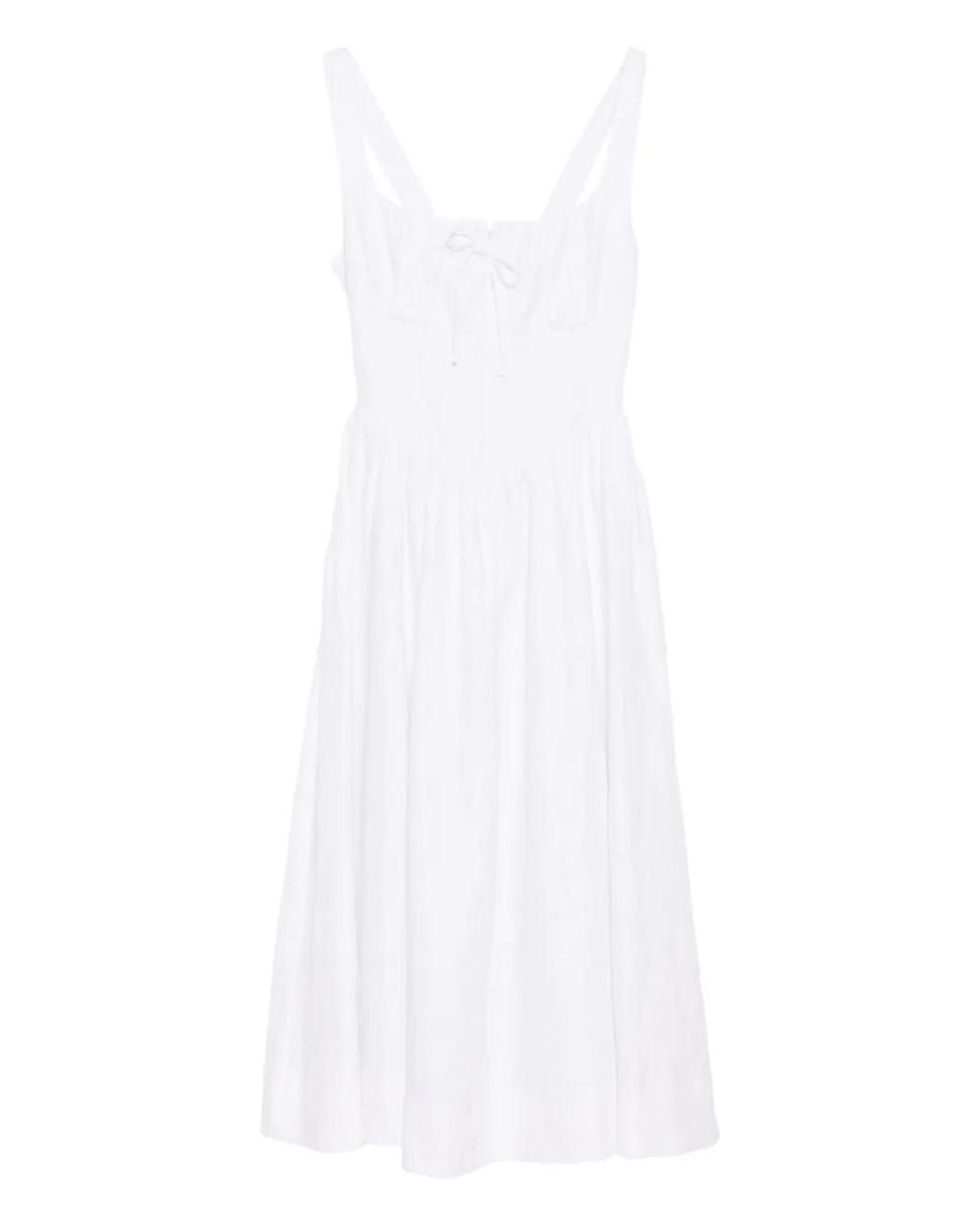 Reformation White Balia Dress