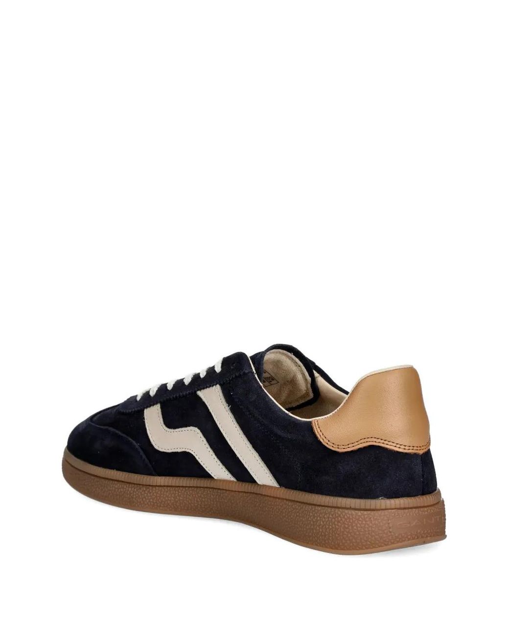 Gant Black Gusmo Striped Suede Sneakers for men