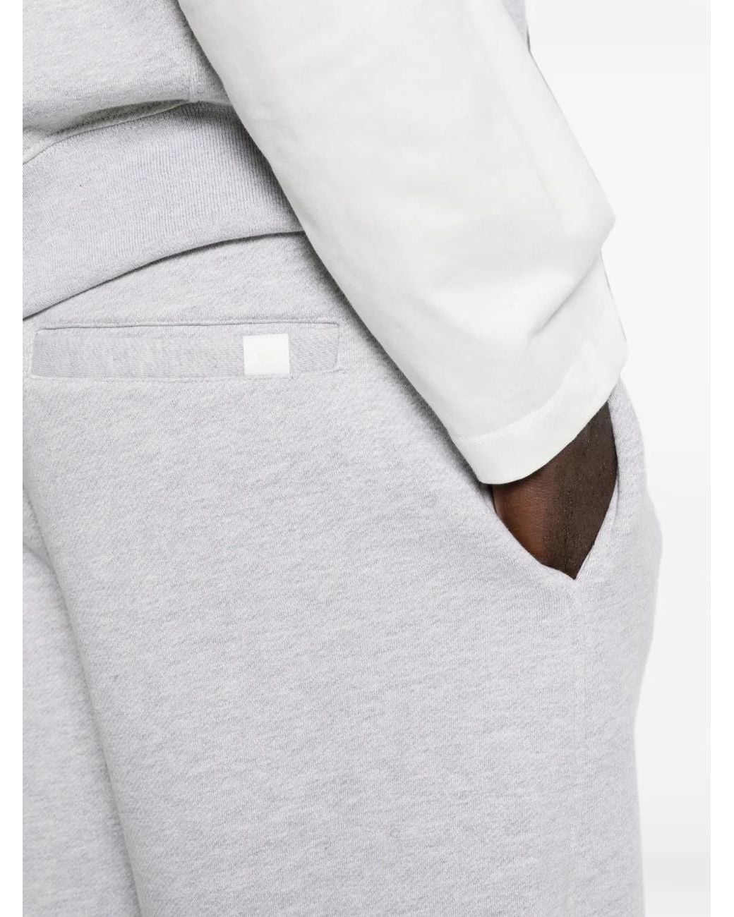 Woc White Salinas Elasticated Wide-Leg Track Pants for men