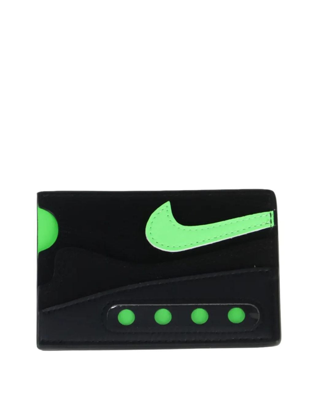 Nike Black Air Max 1 Big Bubble Card Holder for men