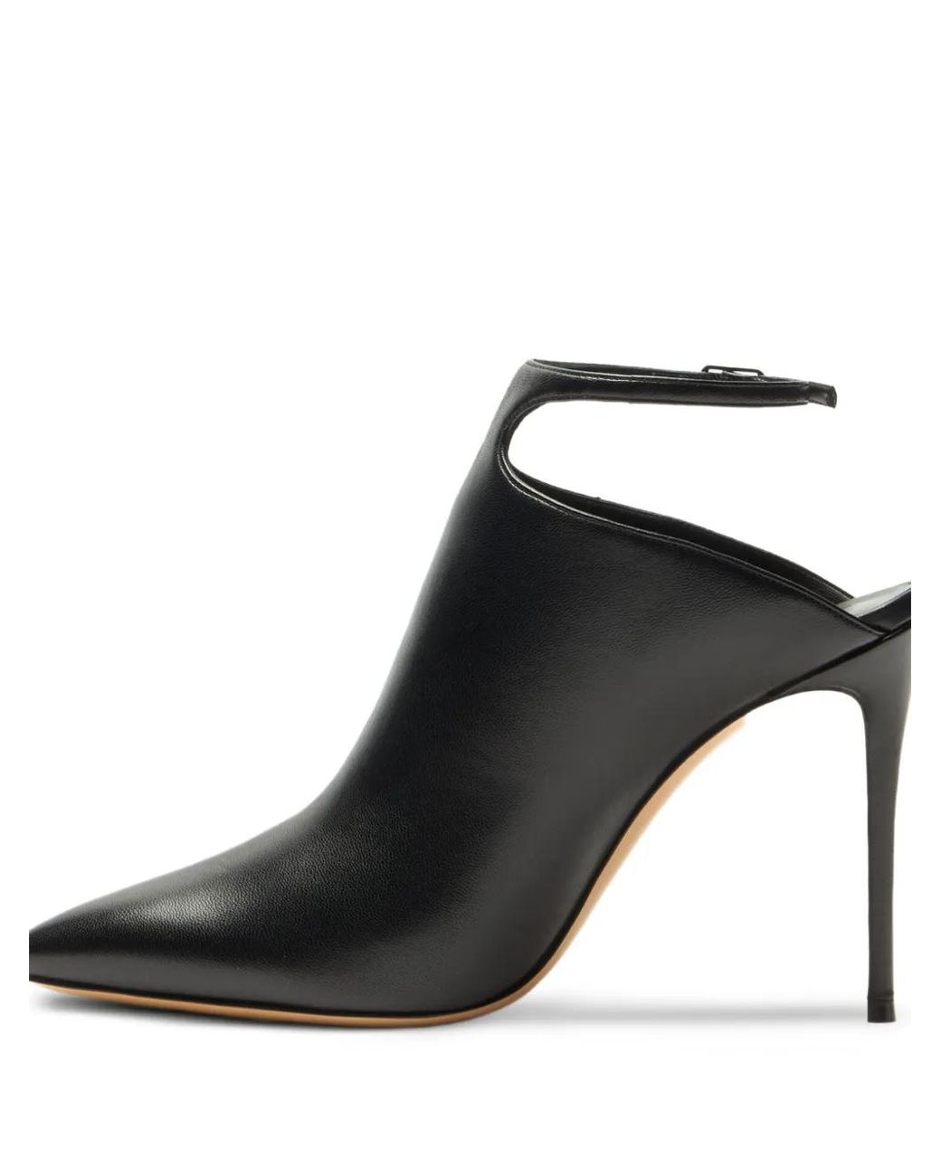 Casadei Black Julia Flavour Leather Mules