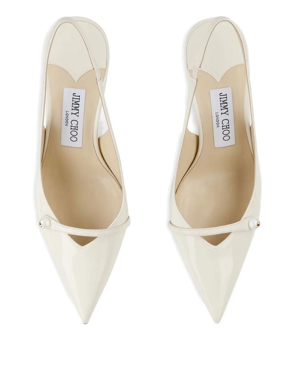 Jimmy Choo White Amita 85