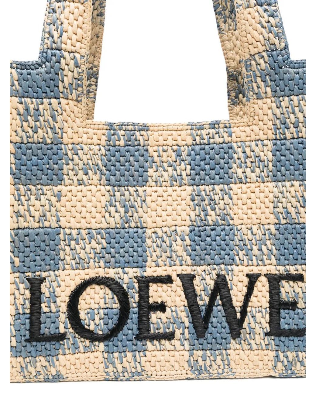Borsa Loewe Font Media di Loewe in Blue