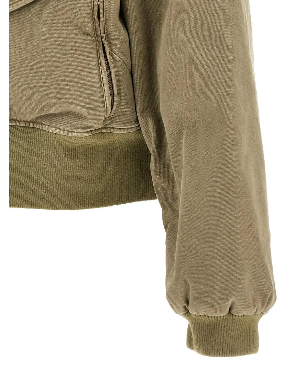 Entire studios Natural Portal Oversize-Collar Jacket