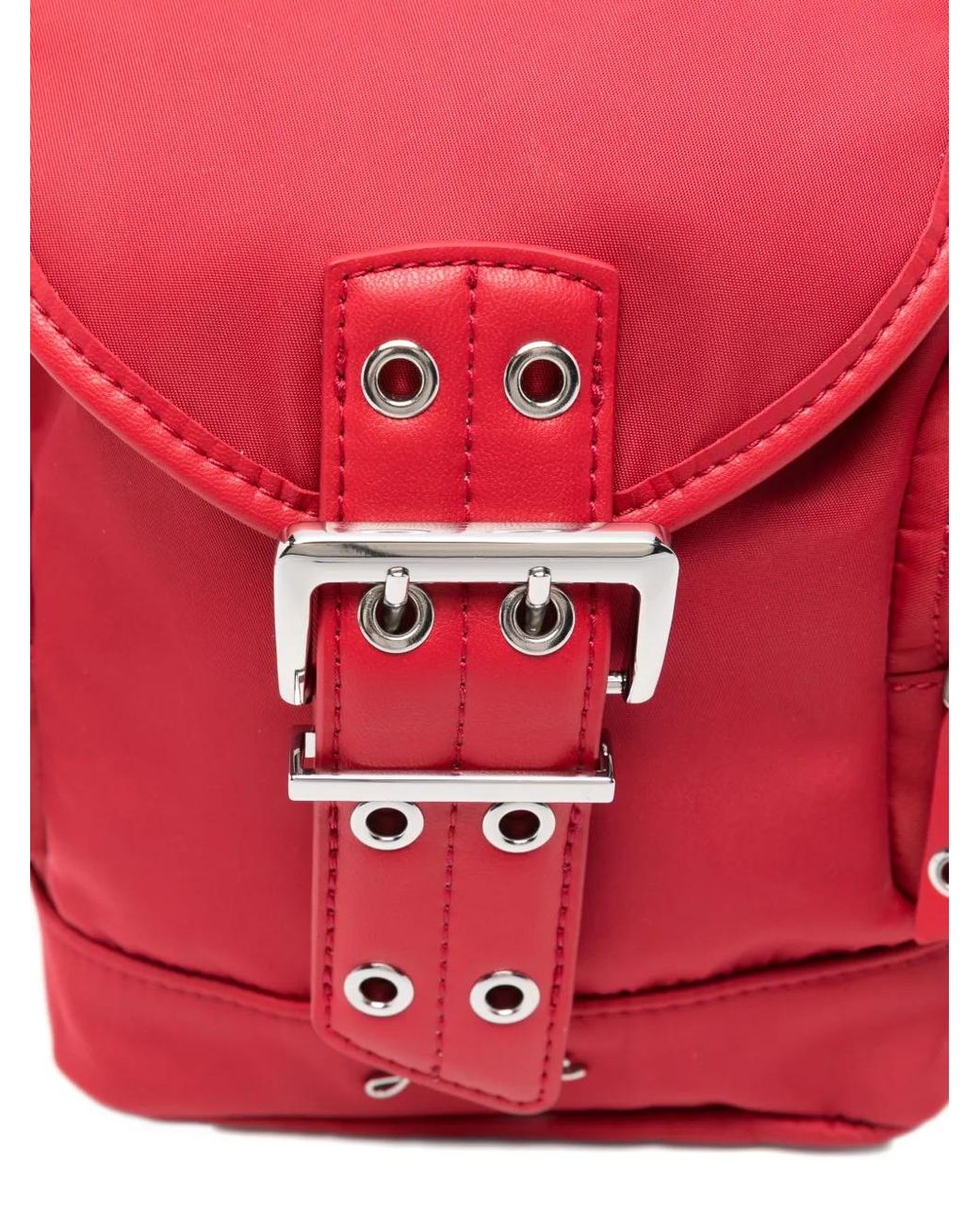 Ganni Red Backpacks