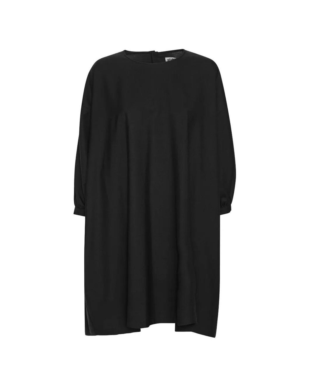 Henrik Vibskov Black Non Chalant Oversized Asymmetric Dress