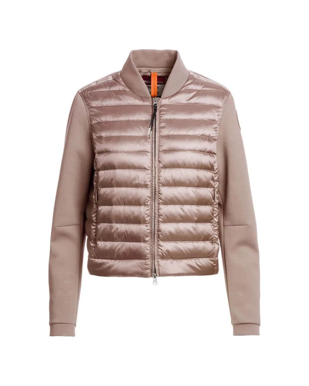 Parajumpers Pink Kalysta Quilted Hybrid Jacket