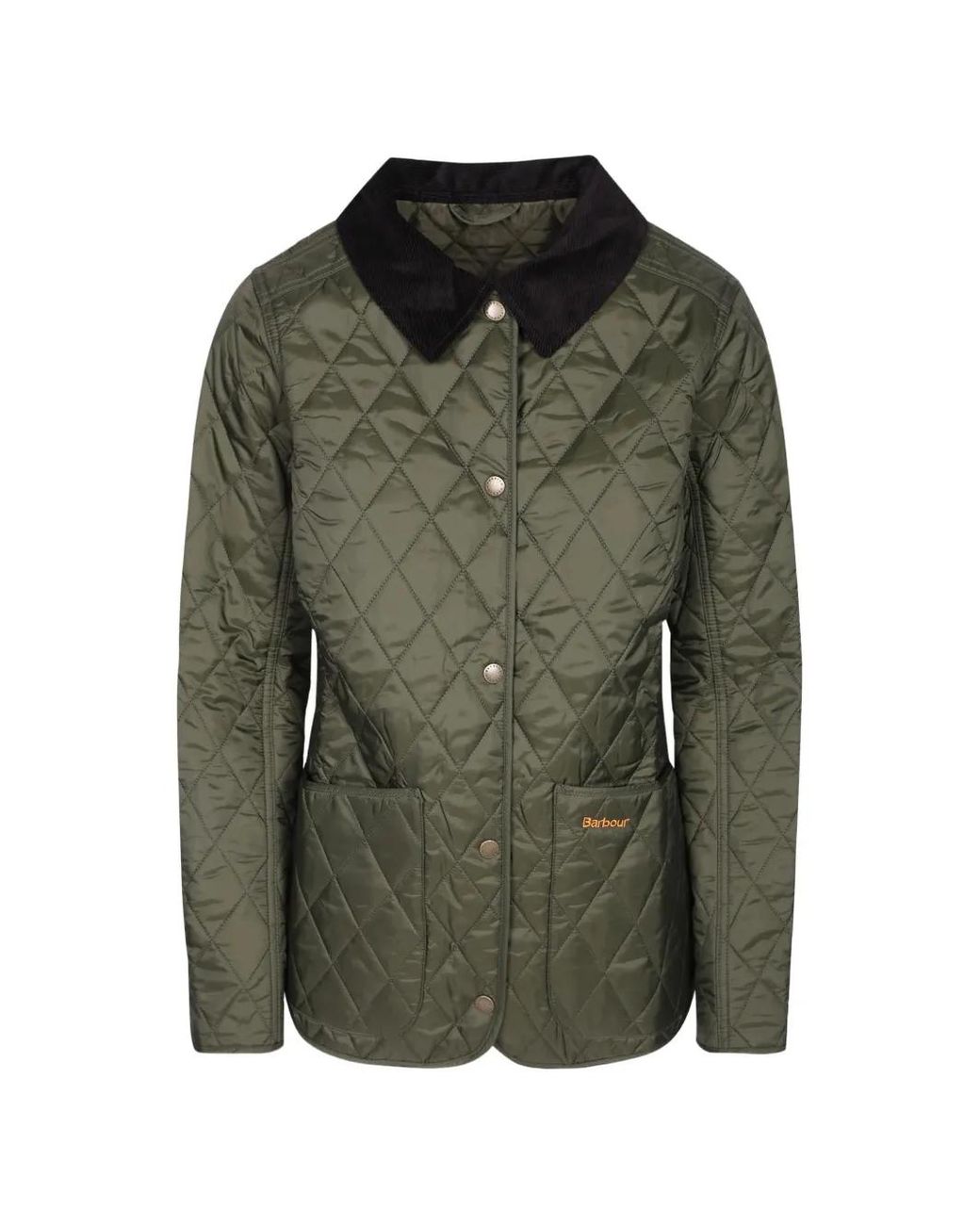 Barbour Green Annandale Diamond-Quilted Jacket