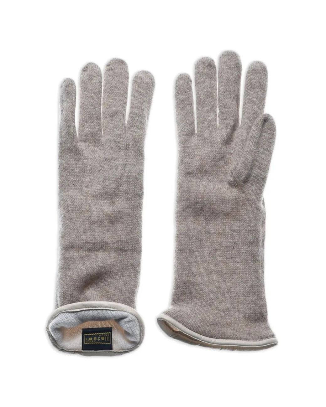 Restelli Restelli Knit Gloves in Grey | Lyst Canada