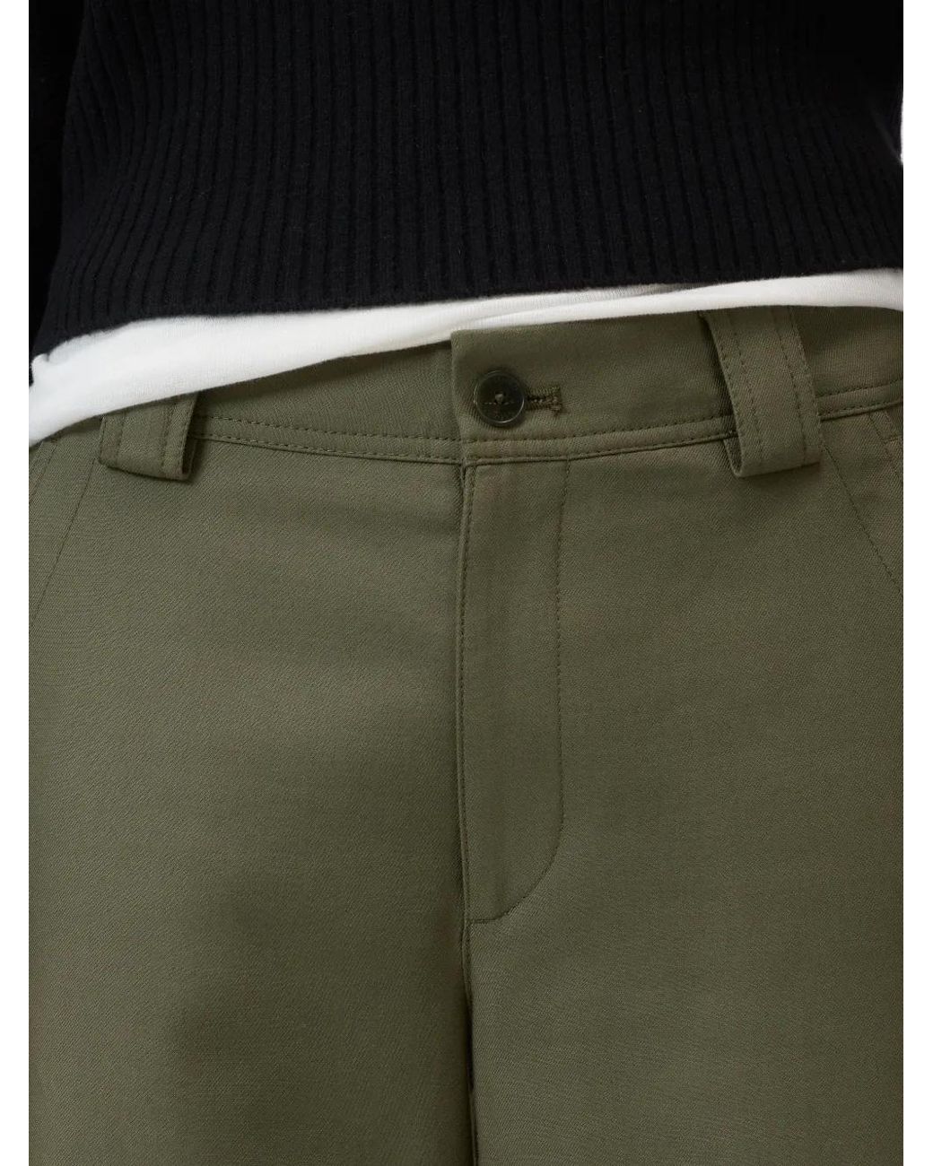 Closed Green Romi Straight-Leg Trousers