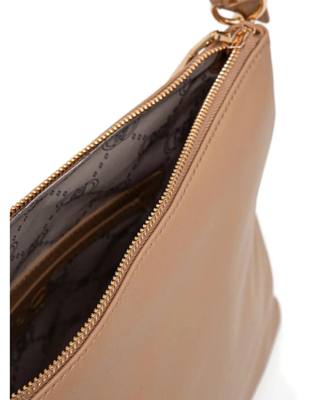 Liu Jo Natural Medium Chain-Embellished Shoulder Bag