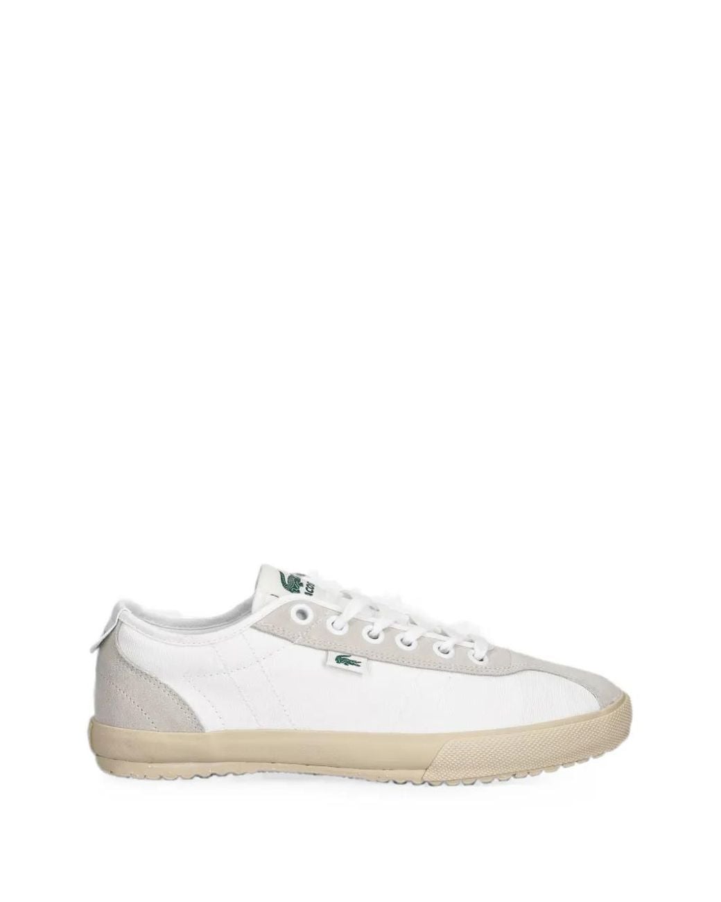 Lacoste White Backslam Sneakers for men